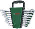 Bosch Ringmaul-Ratschenschlüssel-Satz (1600A027PS)