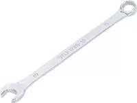 BGS 1228-10, BGS Maul-Ringschl&uuml;ssel extra lang SW 10 mm (10 mm) (1228-10) Silber