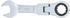 BGS Ratschenring-Maulschlüssel kurz abwinkelbar SW 13 mm (6913)
