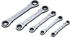BGS Ratschen-Ringschlüssel-Satz gerade umschaltbar SW 6 x 8 - 19 x 22 mm 5-tlg. (1450)