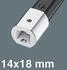 Wera 7880 Joker XXL Selbstjustierender Einsteck-Maulschlüssel für Schlüsselweite 24-32 mm, 14x18 mm