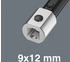 Wera 7870 Joker M Selbstjustierender Einsteck-Maulschlüssel für Schlüsselweite 13-16 mm, 9x12 mm