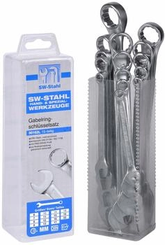 SW-Stahl Gabelringschlüsselsatz, 6-22 mm, 15-teilig (00162L)