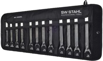 SW-Stahl Gabelringratschenschlüsselsatz 8-19 mm 12-teilig umschaltbar (03520L)