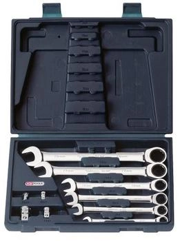 KS Tools GEARplus Ratschenringmaulschl&uuml;ssel-Satz, 10-teilig, 8-19 mm (503.4260)