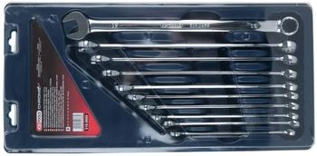 KS Tools CHROMEplus Ringmaulschlüssel-Satz, XL, 10-teilig, 10-19 mm (519.0660)