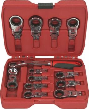 KS Tools Ratschenringschlüssel-Satz, 13-tlg (503.4820)
