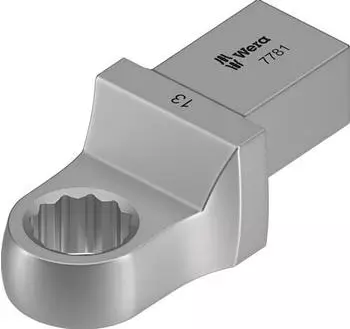 Wera 7781 Einsteck-Ringschlüssel SW 13mm, Vierkant 14x18mm (05078690001)