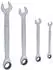 KS Tools GEARplus Ratschenringmaulschlüssel-Satz 4-teilig 10-19mm (503.4204)