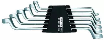 Toptul Doppelringschlüssel-Set, 6-tlg., Kunststoffhalter (GAAC0602)
