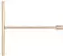 KS Tools BRONZEplus 6-kant-Steckschlüssel fester Quergriff 15mm (963.8420)