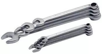 Elora Ringmaulschlüssel-Satz DIN 3113 Form B, 8-tlg. 5/16"-3/4" AF (205S 8AF)