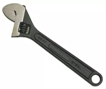 Teng Tools 4005 Verstellbarer Schraubenschl&uuml;ssel 300mm (12in), Chrom-Vanadium-Stahl (TEN4005)