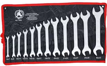 BGS Doppel-Maulschl&uuml;ssel-Satz 6-32mm, 24-tlg. (1233)