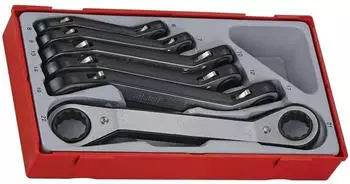 Teng Tools TTRORS Metrisches Ratschenringschl&uuml;ssel-Set, 6-teilig (TENTTRORS)