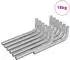vidaXL Inbusschlüssel-Set 1800-tlg. Stahl Silber 32x86mm