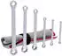 KS Tools CLASSIC Doppel-Ringschlüssel-Satz Torx E-Profil E6-E24, 6-tlg. (911.0370)