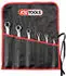 KS Tools CLASSIC Doppel-Ringschlüssel-Satz Torx E-Profil E6-E24, 6-tlg. (911.0370)