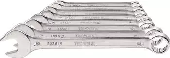 Tecwerk Ringmaulschl&uuml;sselsatz 12-teilig SW 6-22mm Form A CV-Stahl (2000823603)