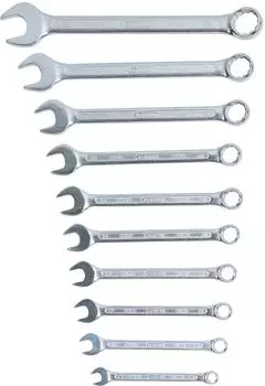 KS Tools Ring-Maulschl&uuml;ssel-Satz abgewinkelt 8-22mm, 10-teilig (517.0080)