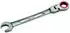 Cimco T120 FLEX Knarren-Ringmaulschlüssel SW 13, 120er-Feinstverzahnung (112543)