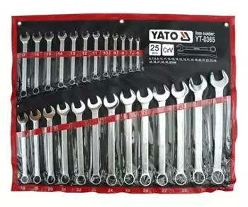 Yato Kombischl&uuml;ssel-Set 6-32mm, 25-teilig (YT-0365)