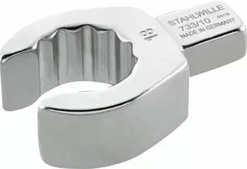 Stahlwille Einsteck-Ringschl&uuml;ssel offen 18mm, 9x12mm (58231018)