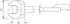 Stahlwille 731/100 Maul-Einsteckwerkzeug SW 60mm, Aufnahme 22x28mm (58211060)