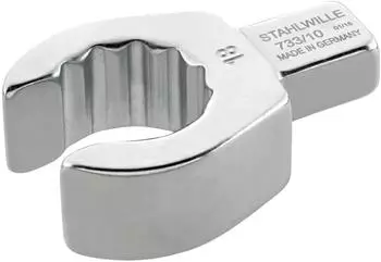 Stahlwille Einsteck-Ringschlüssel offen 10mm, 9x12mm (58231010)