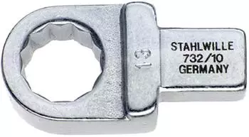 Stahlwille Ringeinsteckwerkzeug 732/10 13mm, Werkzeugaufnahme 9x12mm