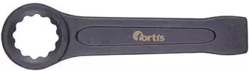 Fortis Schlag-Ringschlüssel gerade 65mm, DIN 7444, phosphatiert