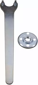 KWB Aggresso-Flex Zweilochschl&uuml;ssel mit Spannmutter, verzinkt, 35mm (718500)