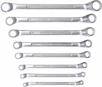 Einhell Sechskantschl&uuml;ssel-Set 8-teilig Chrom-Vanadium-Stahl (49440390)