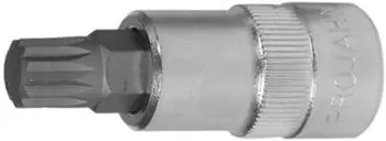 Projahn Bit-Stecknuss Vielzahn 1/2" M16 100mm (327116)