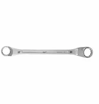 Milwaukee Doppel-Ringschlüssel, gekröpft 27x30mm (4932492754)