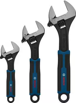Bosch Rollgabelschl&uuml;ssel-Set 150/200/250mm, 3-teilig (1600A03B2J)