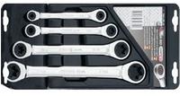Ks Tools Ratschen-Doppelringschl&uuml;sselsatz 503.4364