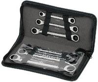 Ks Tools Ratschen-Doppelringschl&uuml;sselsatz 503.4556