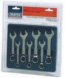 Draper Gabel-Ringschlüsselsatz, metrisch, 7-teilig (56398)