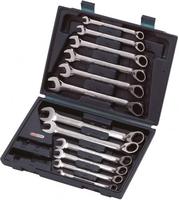 KS-Tools Maulschl&uuml;ssel GEARplus, 503.4665, Maul-Ringratschenschl&uuml;ssel Set