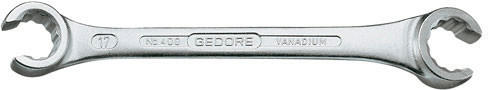 Gedore Doppelringschlüssel, offen (400) - (6057780) 17 x 19 mm
