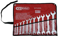 Ks Tools Doppel-Gabelschl&uuml;sselsatz 517.0123
