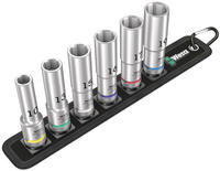 Wera 05004565001, Wera Belt C Deep 1 Steckschl&uuml;sseleinsatz-Set 1/2" 6teilig