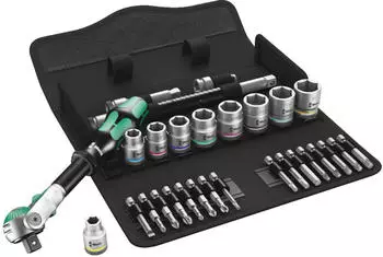 Wera 8100 SB 9 Zyklop Speed-Knarrensatz, 3/8