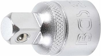 BGS Steckschlüssel-Adapter Innenvierkant 12,5 mm 1/2" Außenvierkant 10 mm 3/8" (270)
