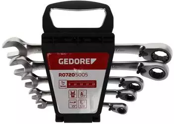 Gedore Red Maul-Ringratschenschlüssel-Satz 5-teilig R07205005 Gedore Red Maul-Ringratschenschlüssel-Satz 5-teilig R07205005