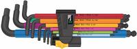 Wera 05022640001, Wera 950/9 Hex-Plus Multicolour Imperial 2 Winkelschl&uuml;ssel-Satz