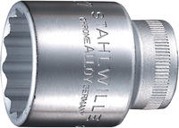 Stahlwille Steckschl&uuml;ssel-Einsatz 1/2" 10 mm 12-kant - 50 10