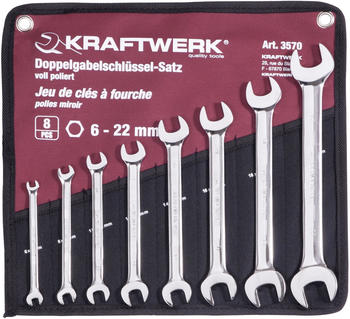 Kraftwerk Doppelgabelschlüssel Satz 8-tlg