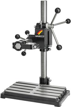 Wabeco Bohrständer Fräsständer BF1240 mit 3-Speichen Drehkreuzen Y- und Z-Achse vertikal/horizontal Säule 500 Ausleger 350 mm